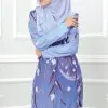 ENCHANTED KURUNG MODEN - ORIENT BLUE (3) ENCHANTED KURUNG MODEN - ORIENT BLUE (3)